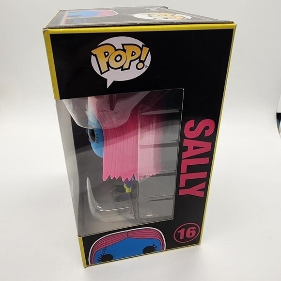 NEW Disney Blacklight Sally Funko Pop Nightmare Before Christmas #16 - Picture 2 of 6